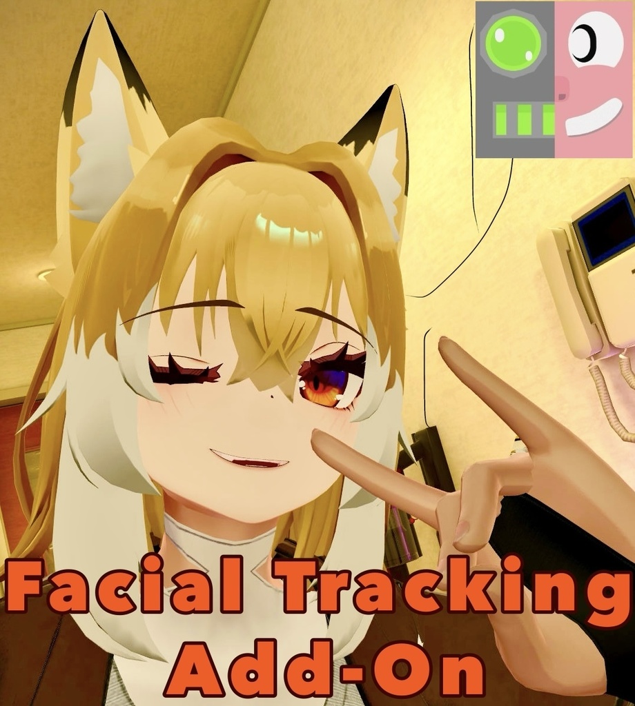 蓮乃 -RenNo- Facial Tracking Add-on