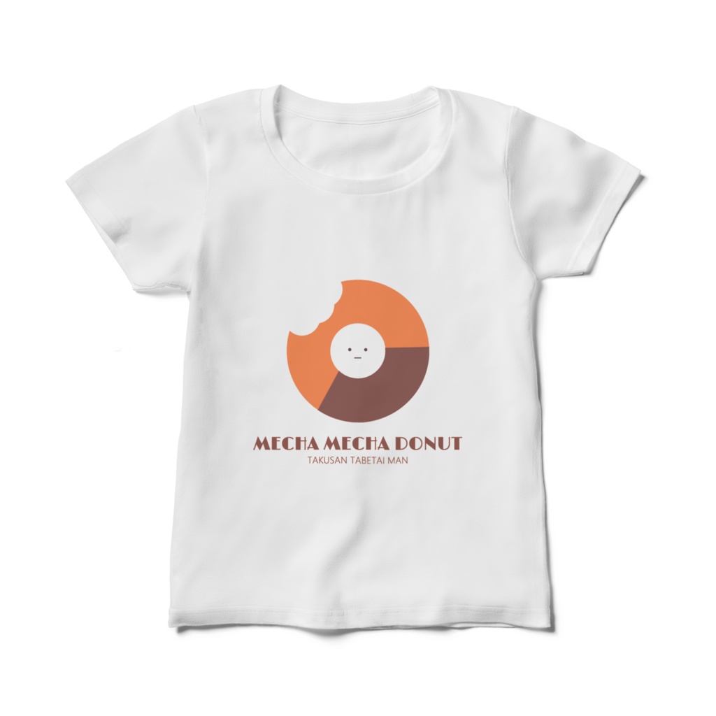 ドーナツ タベタイマン Tシャツ(レディース)