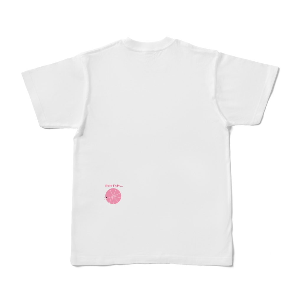 ピンクのダンゴムシTシャツ