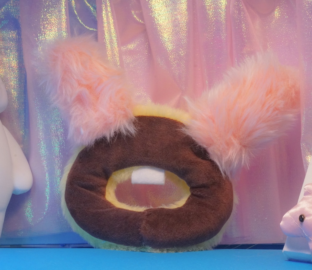 でっぱうさぎのぬいぐるみ03(チョコバナナ)