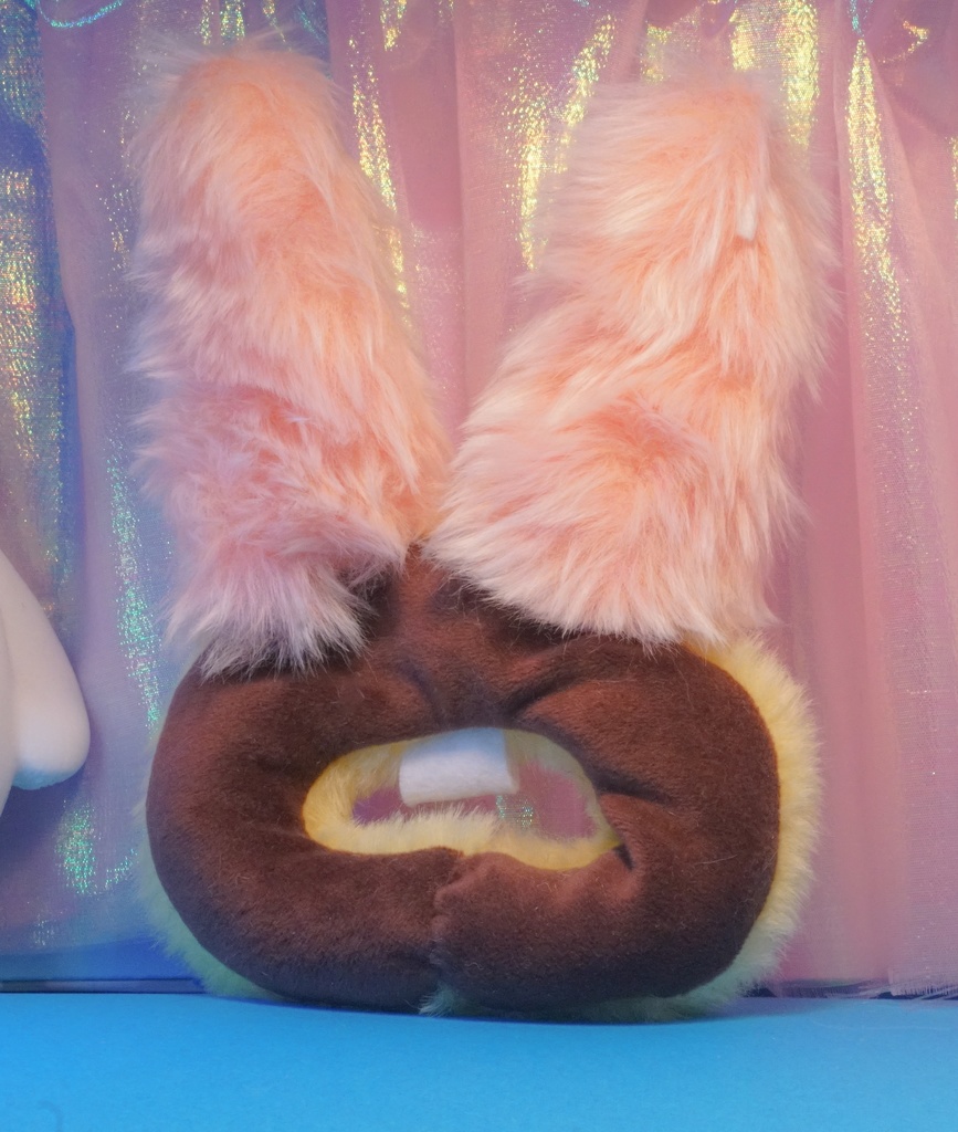 でっぱうさぎのぬいぐるみ04(チョコバナナ)