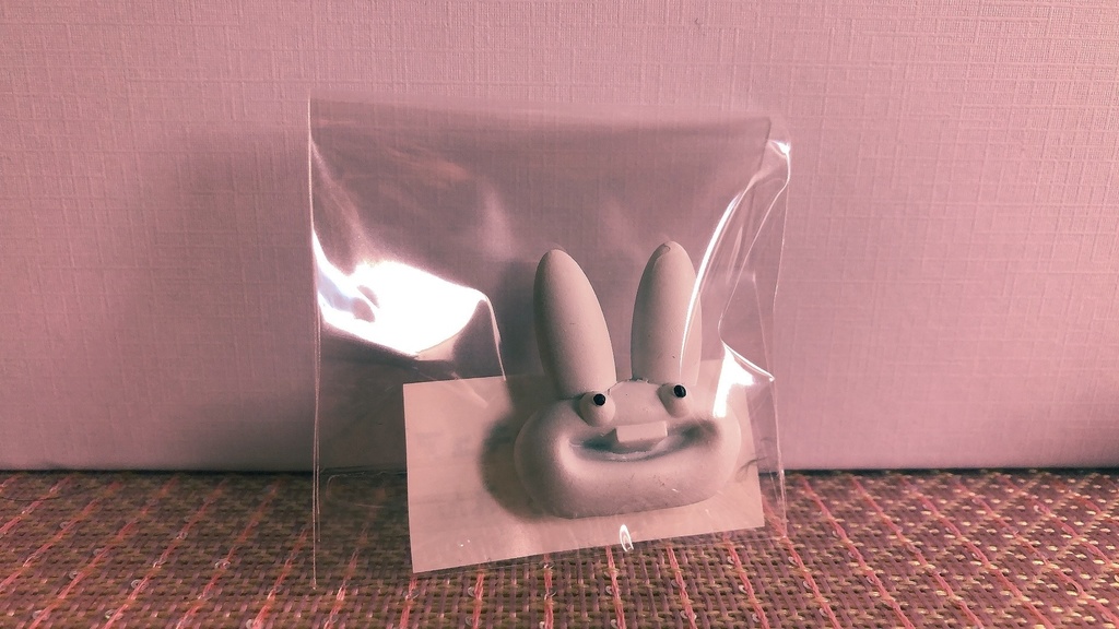 デバのミニフィギュア　ちいさい　白