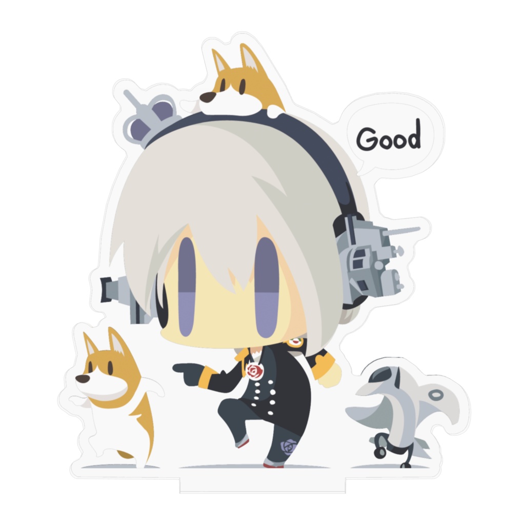 アクリルフィギュア:空母クイーンエリザベス