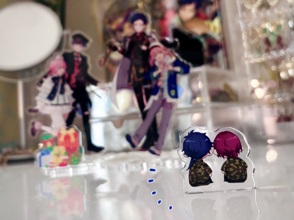 あの日の軍事組(背中ver.)ミニアクスタ