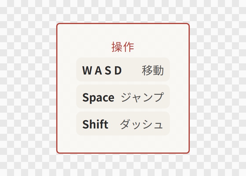 【OBS用】操作キーの表示(ゲーム実況用)|10デザイン・設定は日本語で書き換えるだけ