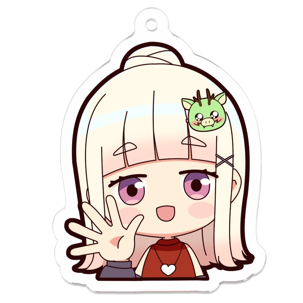 アクリルキーホルダーHi