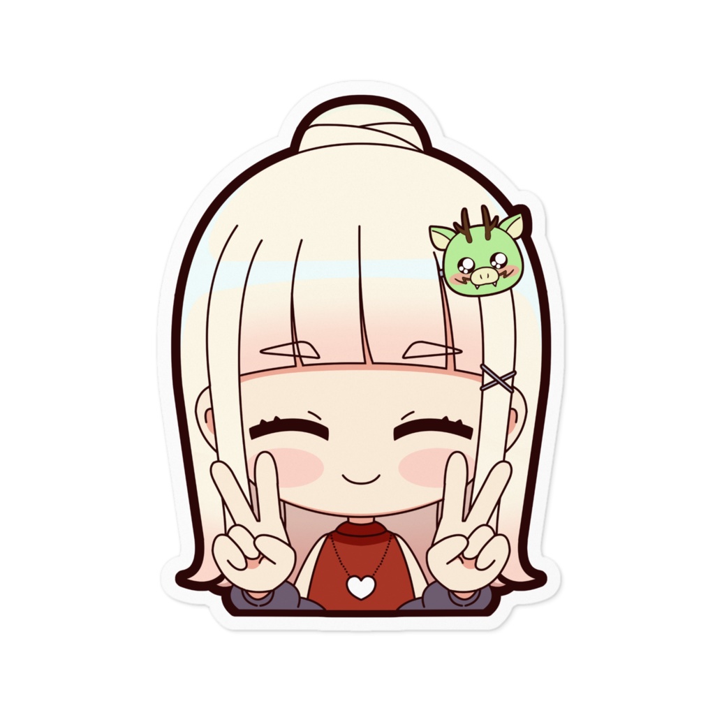 ステッカーPeace