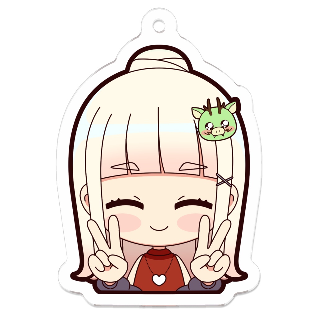 アクリルキーホルダーPeace