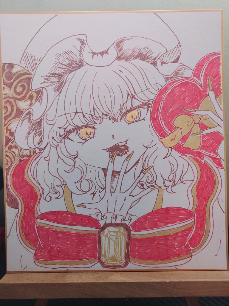 【中色紙】東方project バレンタイン