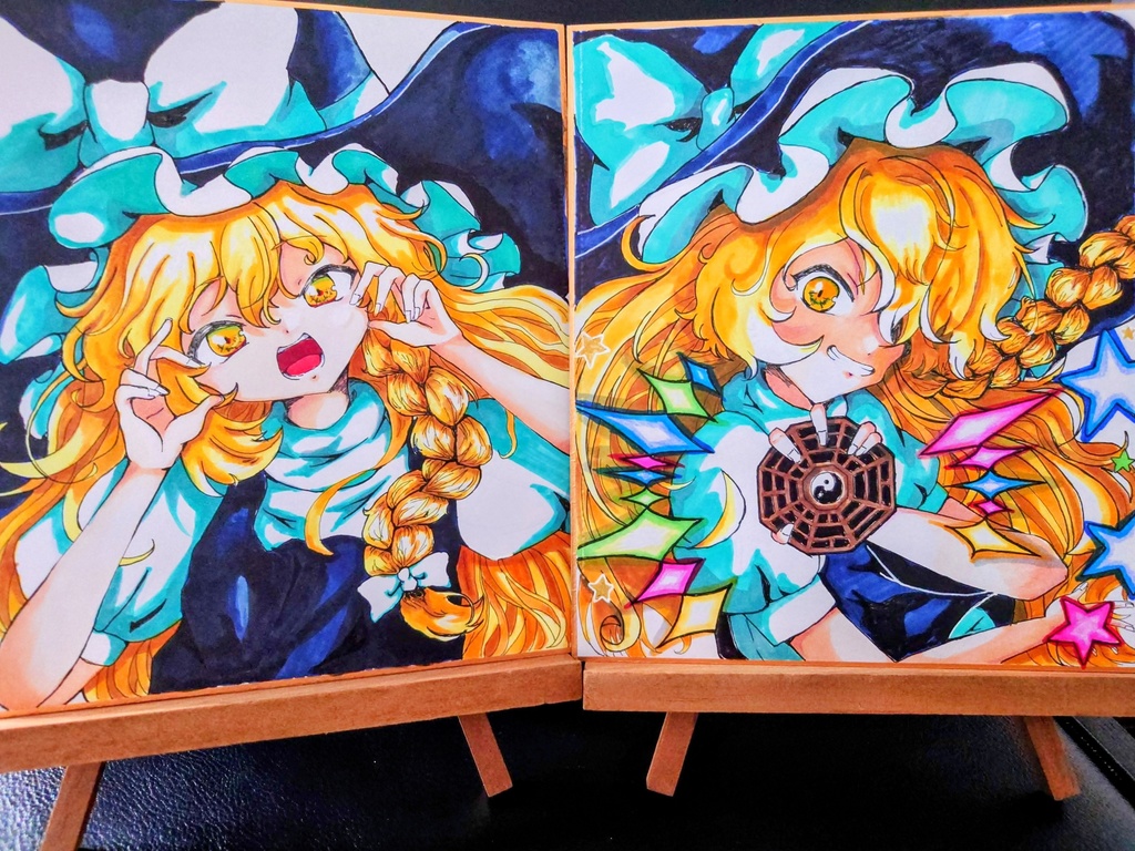 【中色紙】東方project 霧雨魔理沙
