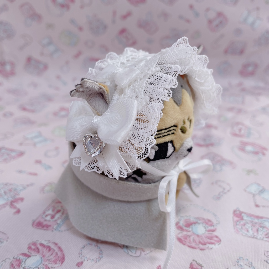 ロリィタヘッドドレス(しろ)