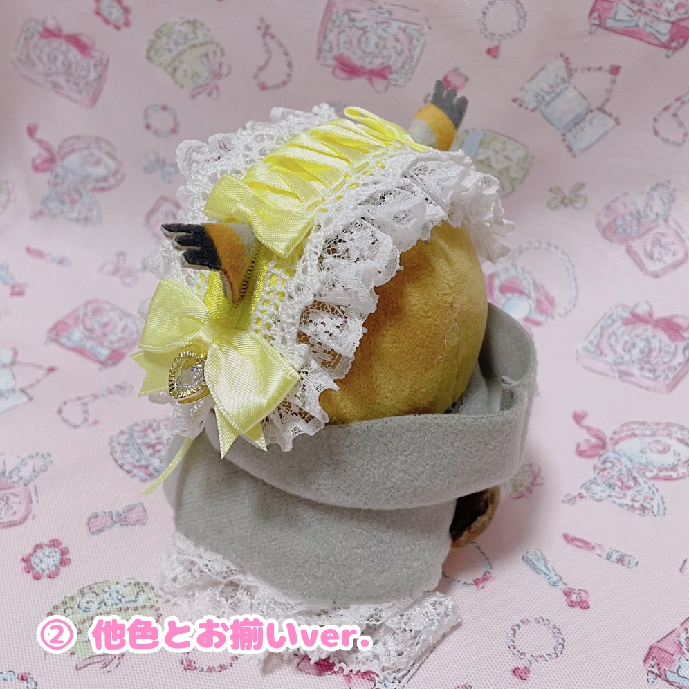 ロリィタヘッドドレス(きいろ)