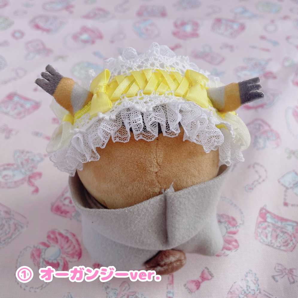 ロリィタヘッドドレス(きいろ)