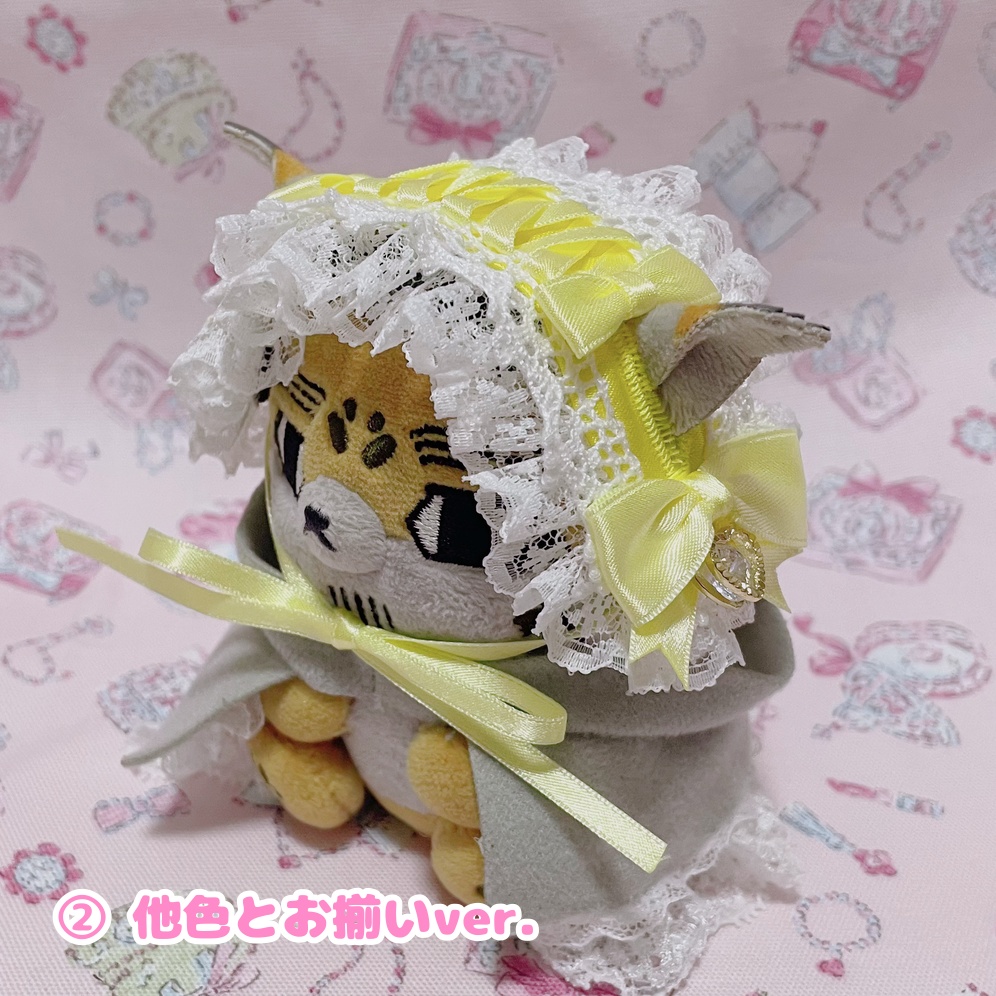 ロリィタヘッドドレス(きいろ)