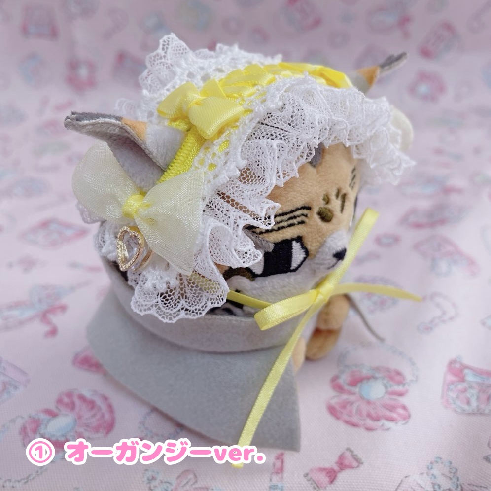 ロリィタヘッドドレス(きいろ)