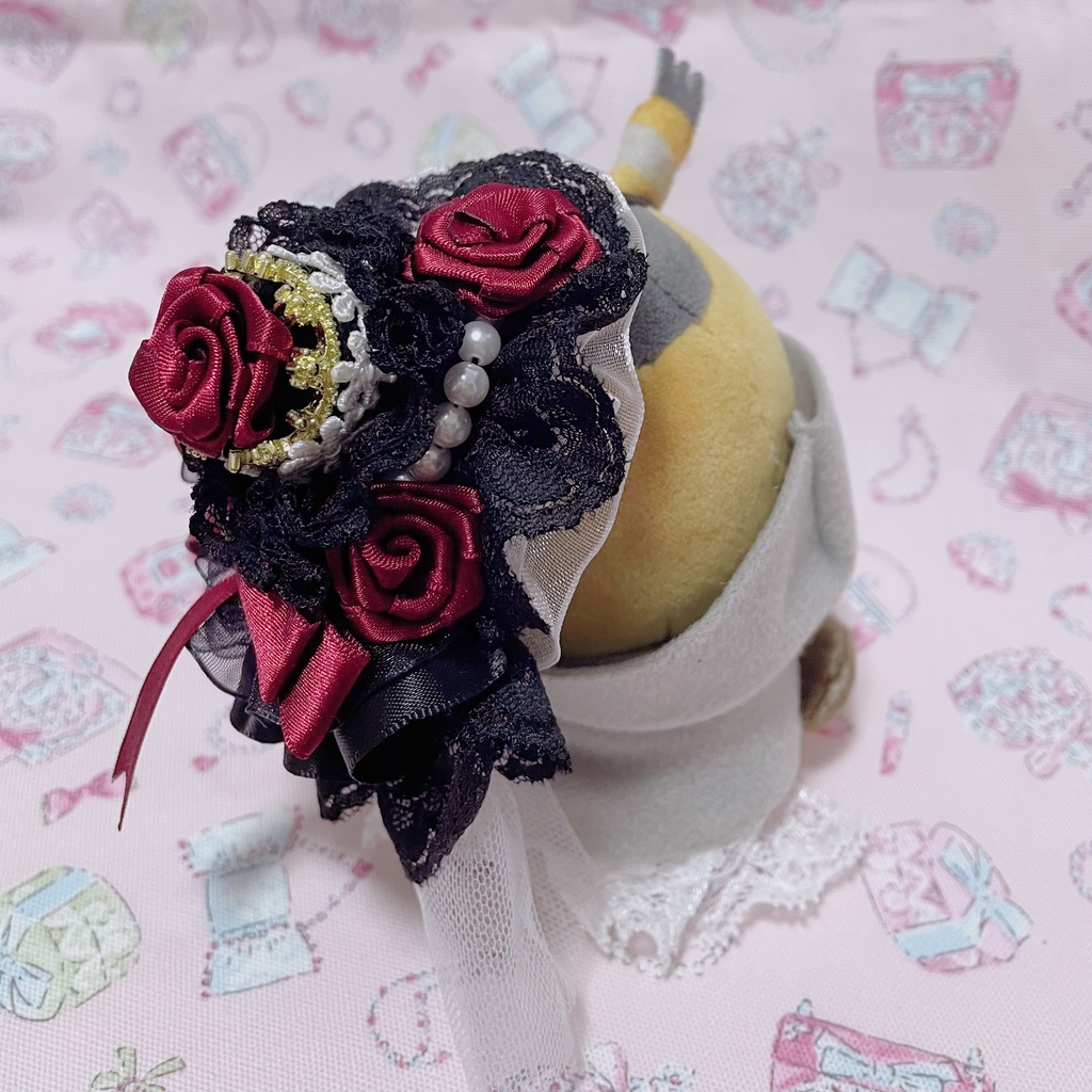 ロリィタミニハット(くろ)