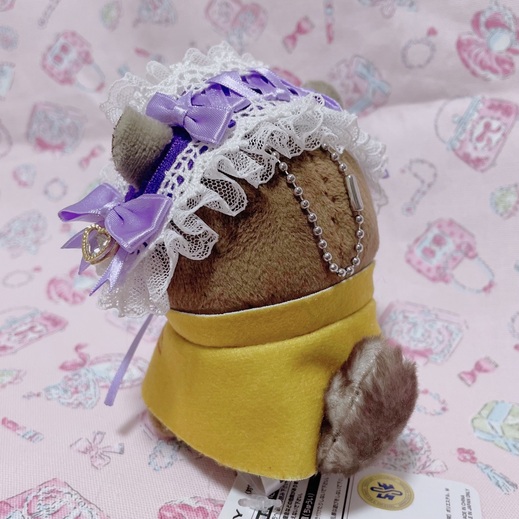 ロリィタヘッドドレス(むらさき)