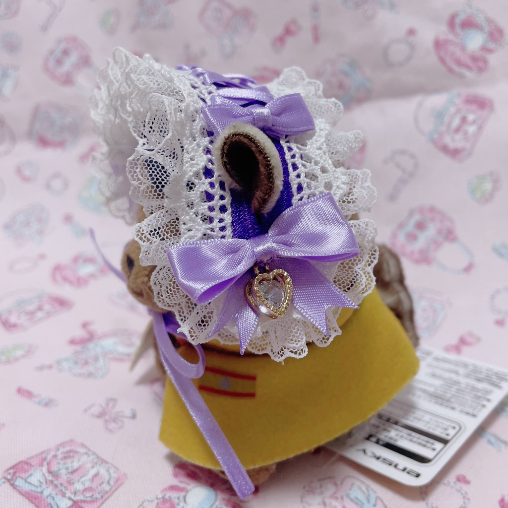 ロリィタヘッドドレス(むらさき)