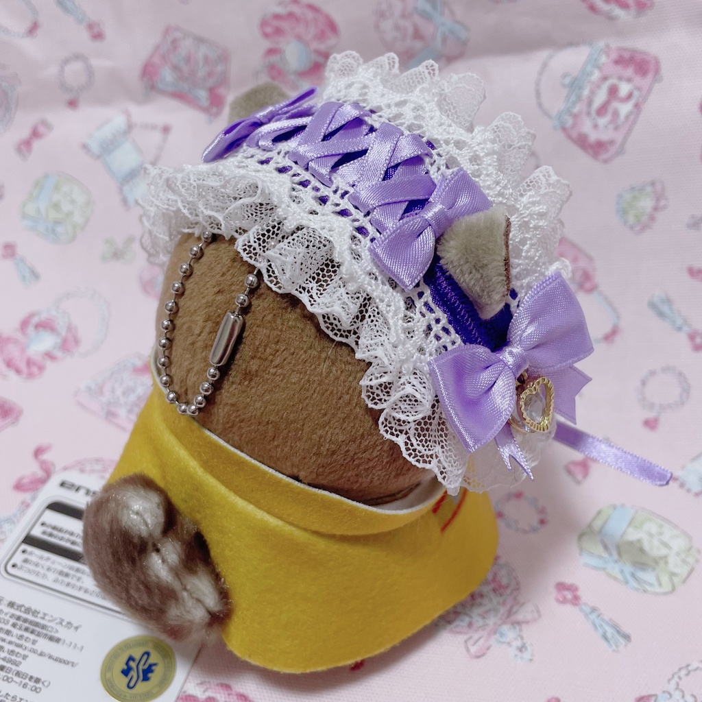 ロリィタヘッドドレス(むらさき)