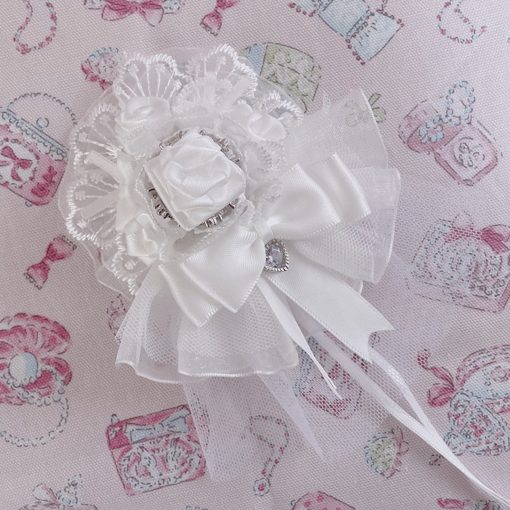 ロリィタミニハット(しろ)