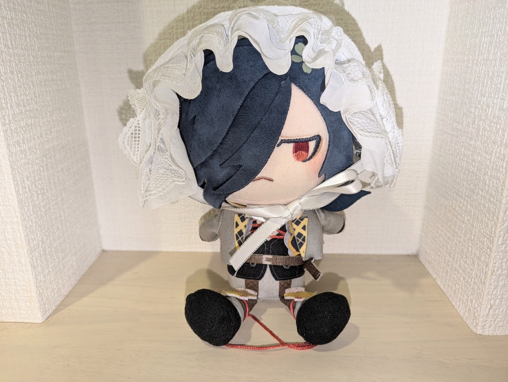 ふわふわシルバー ヘッドドレス