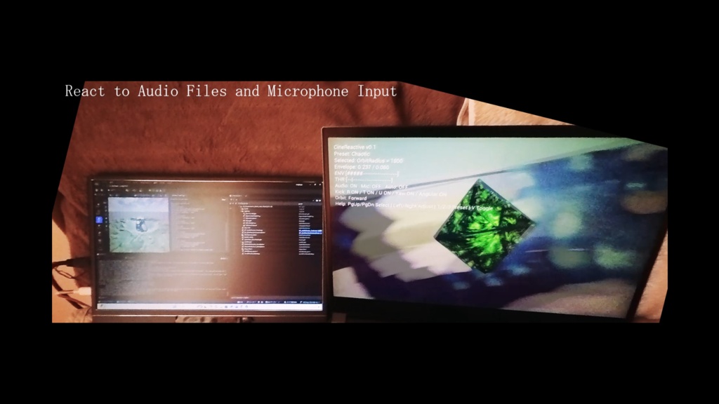 CineReactive VJ Engine UE5.8|サウンドリアクティヴ VJエンジン for Unreal Engine 5.8
