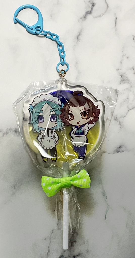 ジャジメキャンディーアクリルキーホルダー