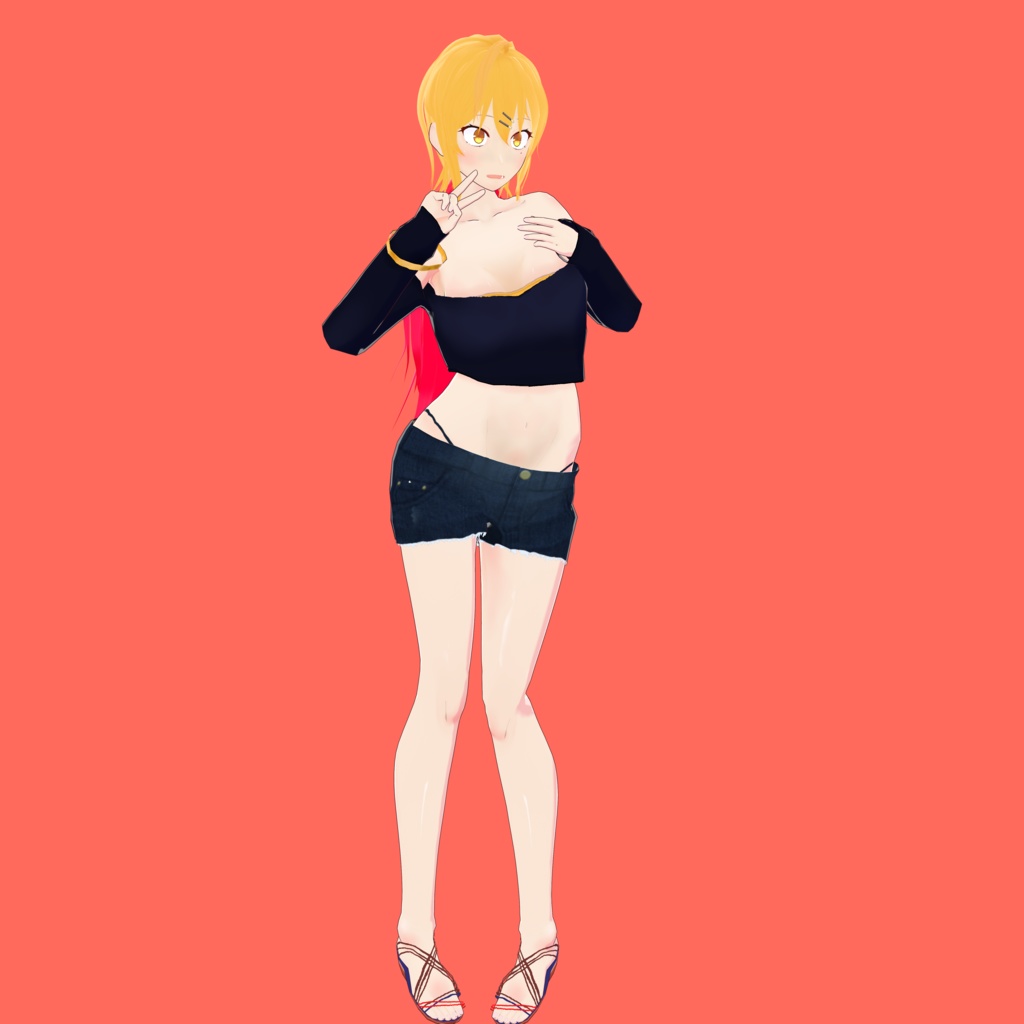 ぬきたし 片桐奈々瀬 VRoidモデル