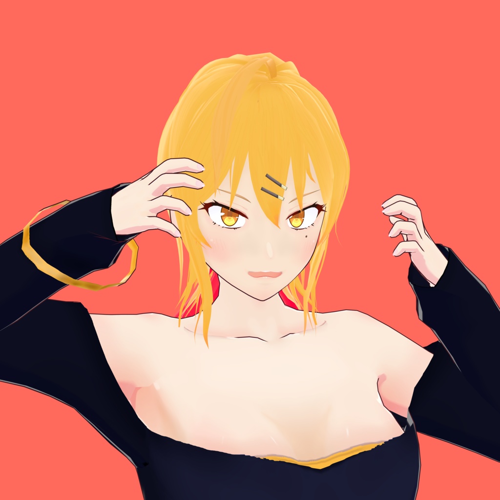 ぬきたし 片桐奈々瀬 VRoidモデル