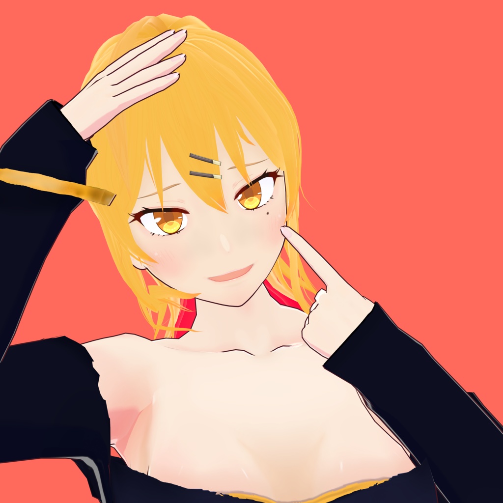 ぬきたし 片桐奈々瀬 VRoidモデル