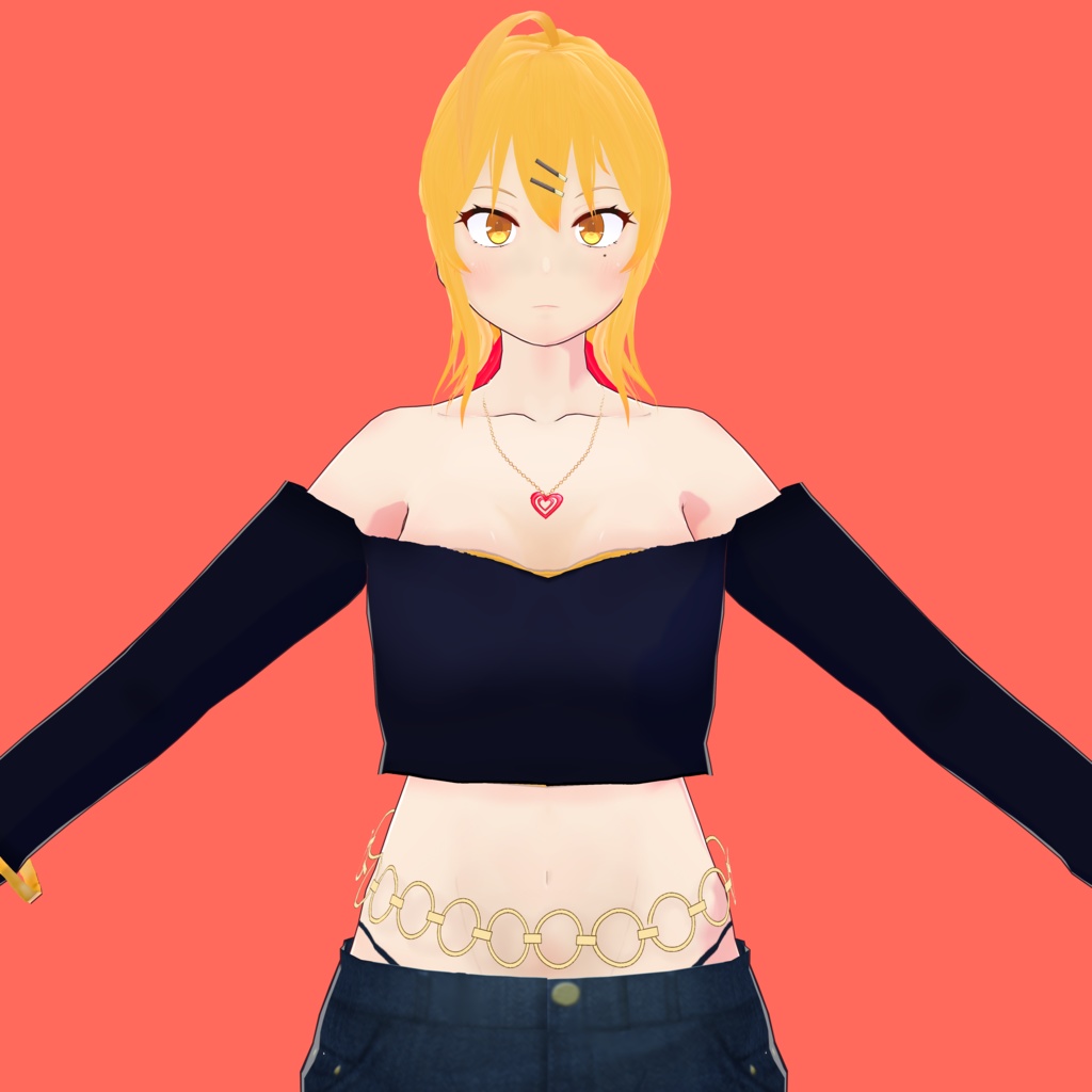 ぬきたし 片桐奈々瀬 VRoidモデル