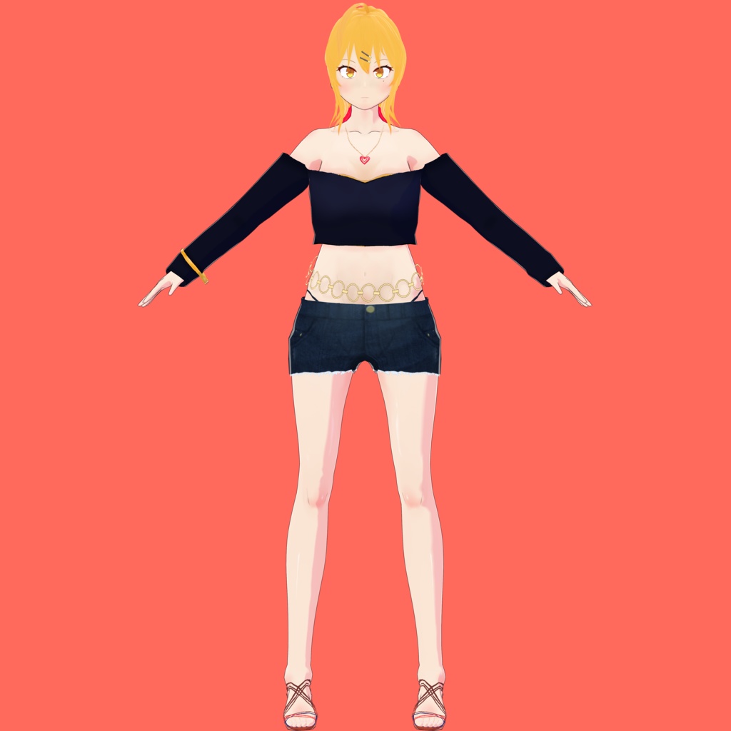 ぬきたし 片桐奈々瀬 VRoidモデル