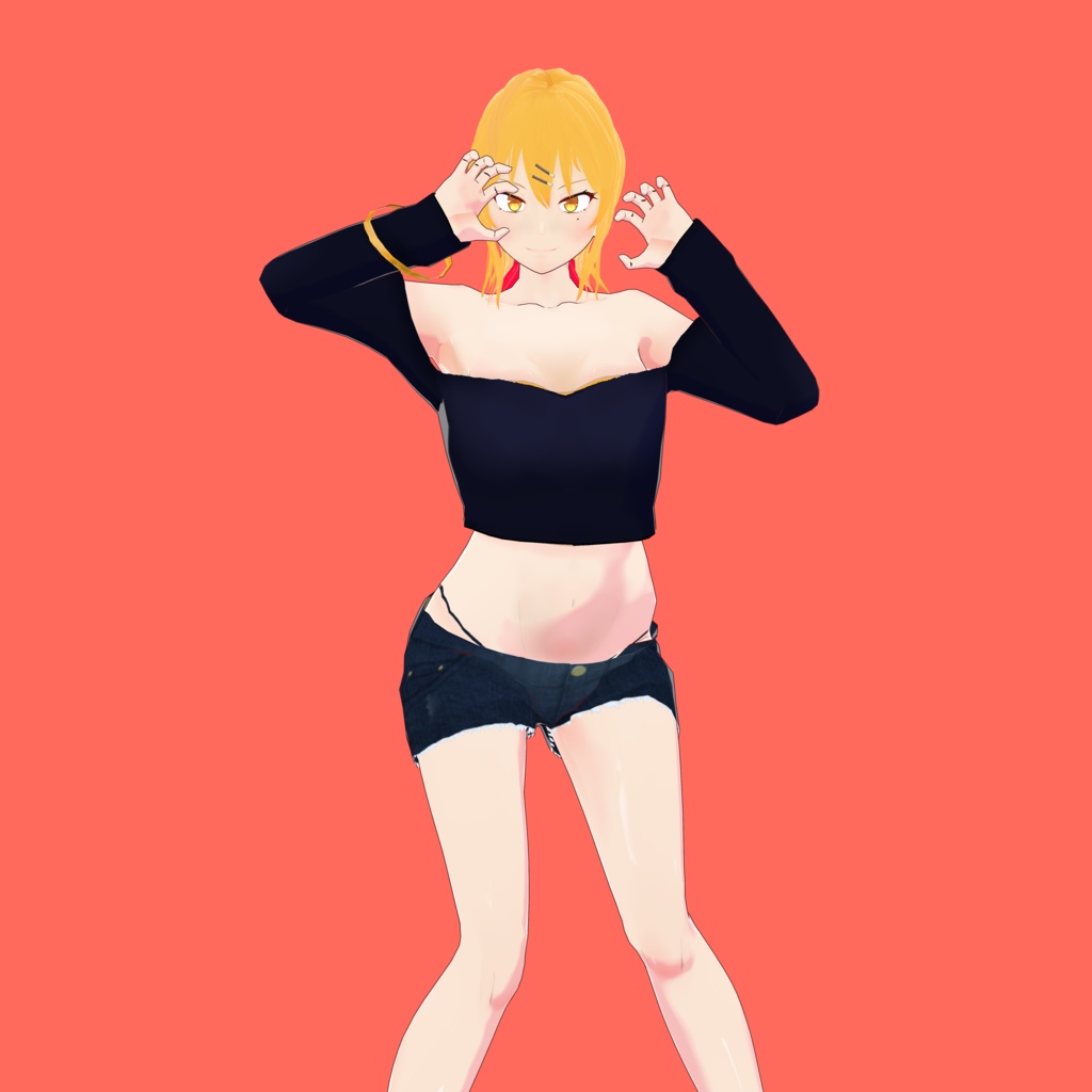 ぬきたし 片桐奈々瀬 VRoidモデル