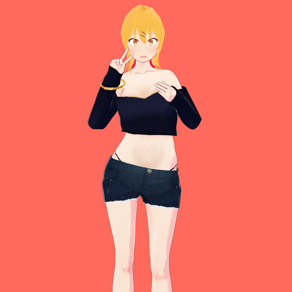 ぬきたし 片桐奈々瀬 VRoidモデル