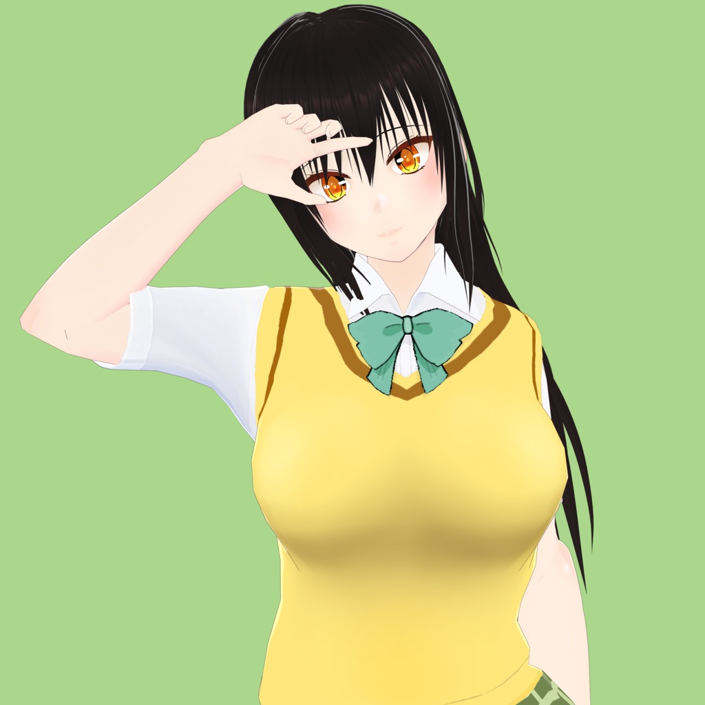 To LOVEる―とらぶる―ダークネス 古手川唯 VRoidモデル