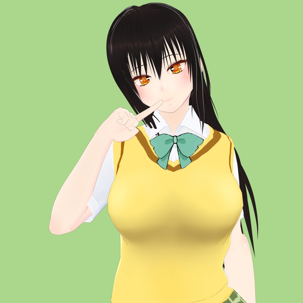 To LOVEる―とらぶる―ダークネス 古手川唯 VRoidモデル