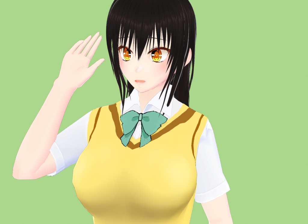 To LOVEる―とらぶる―ダークネス 古手川唯 VRoidモデル