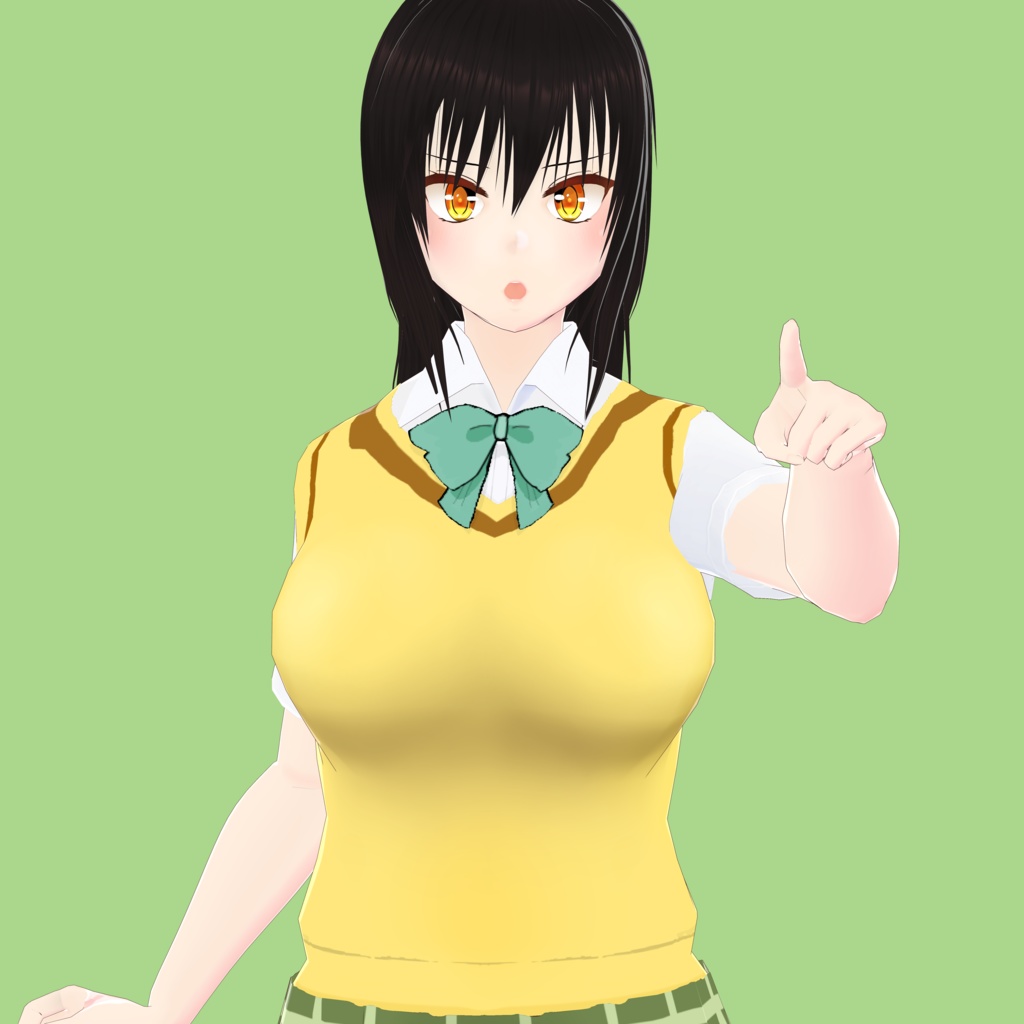 To LOVEる―とらぶる―ダークネス 古手川唯 VRoidモデル