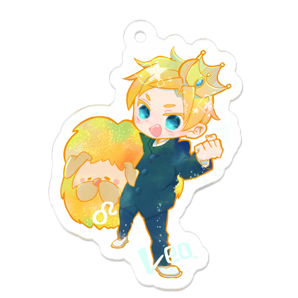 ☆しし座の男の子☆ 創作星座擬人化 ☆アクリルキーホルダー☆