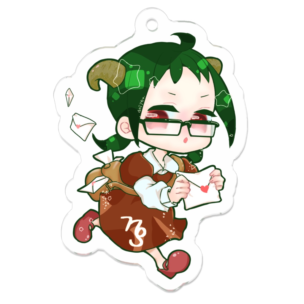 ☆やぎ座☆ 創作星座擬人化 ☆アクリルキーホルダー☆