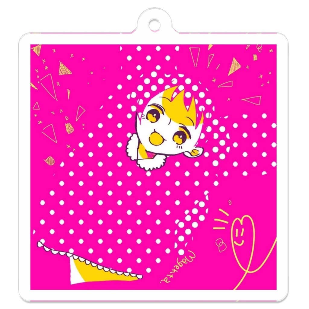 magenta創作女子＊アクリルキーホルダー