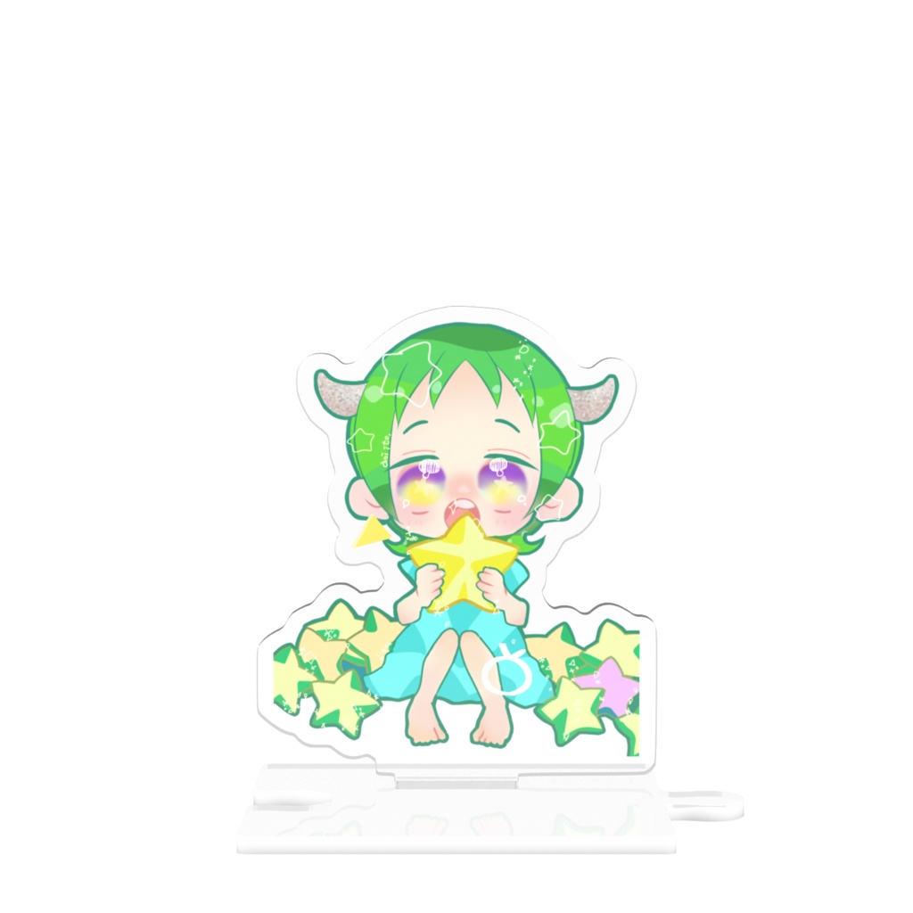 おうし座☆アクリルスタンド☆創作星座キャラクター