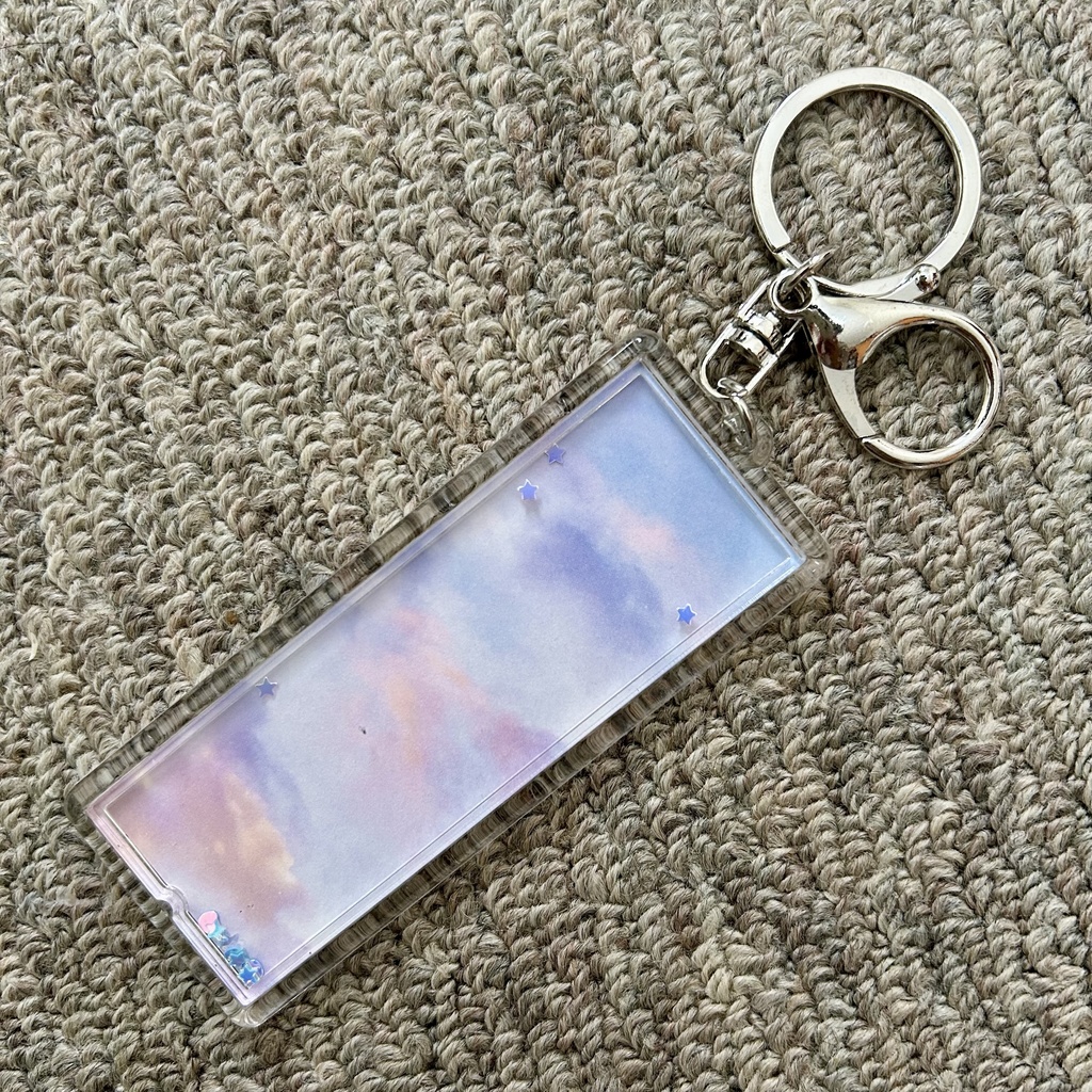 **手描きイラスト*キーホルダー*オリジナル*創作女子*