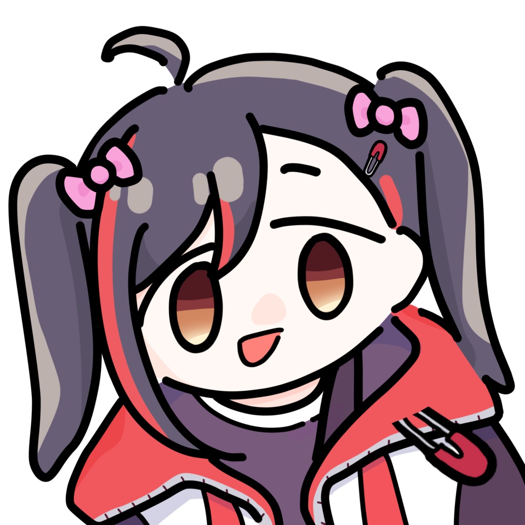 ツインテ虚無セト缶バッジ