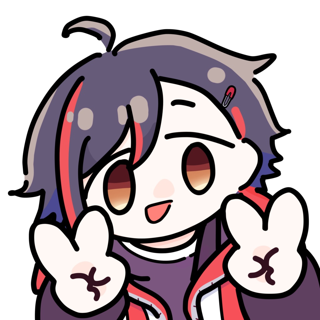 ダブルピース虚無セト　アクリルキーホルダー