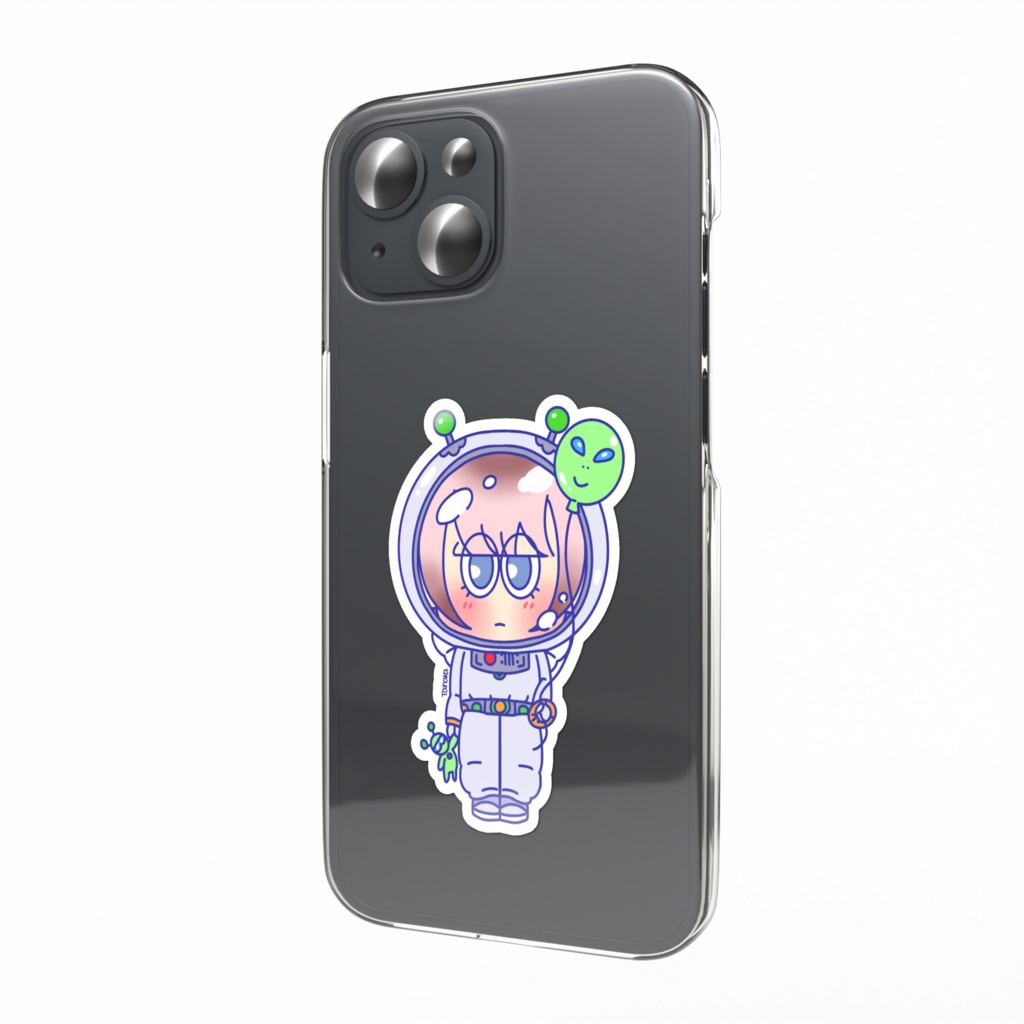 たなちゃん宇宙へ行く スマホステッカー
