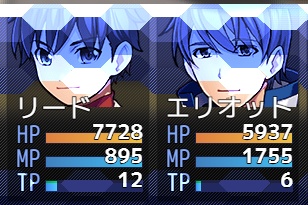 戦闘ウィンドウにサイバーパンクな六角形エフェクトをつけるプラグイン 【RPGツクールMZ用】