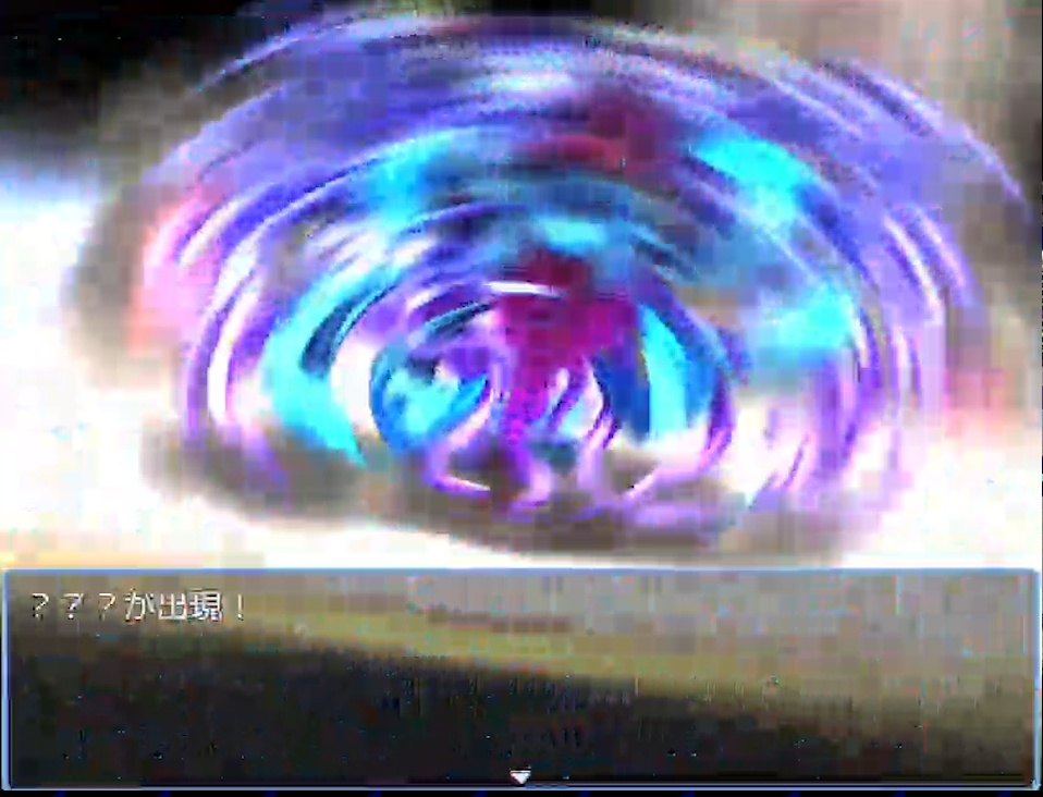 戦闘画面移行時にサイバーパンクなエフェクトを追加するプラグイン 【RPGツクールMZ用】