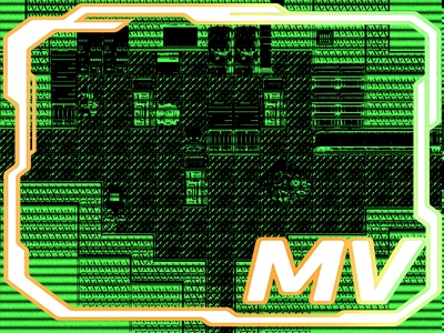 レトロPCモニター風エフェクト　【RPGツクールMV用】