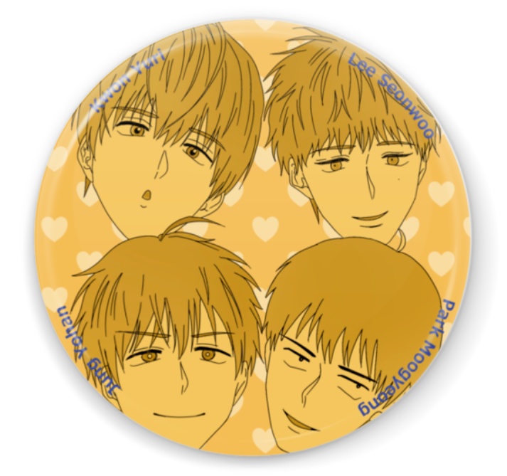 キミ恋同形缶ミラー